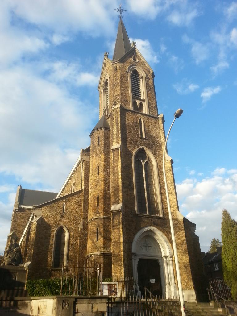 Eglise Ste-Walburge, vue extérieure