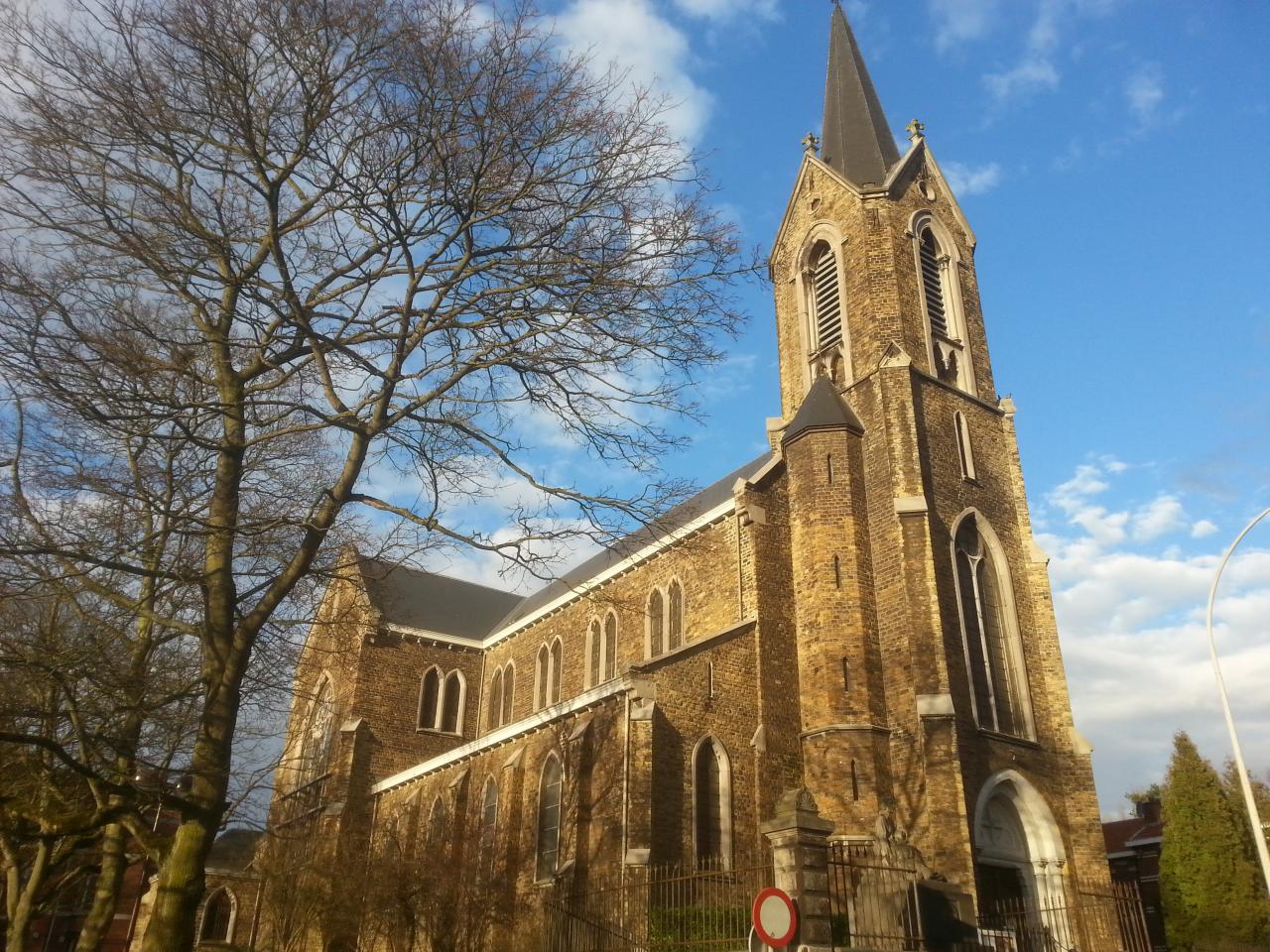 Eglise Ste-Walburge, vue extérieure