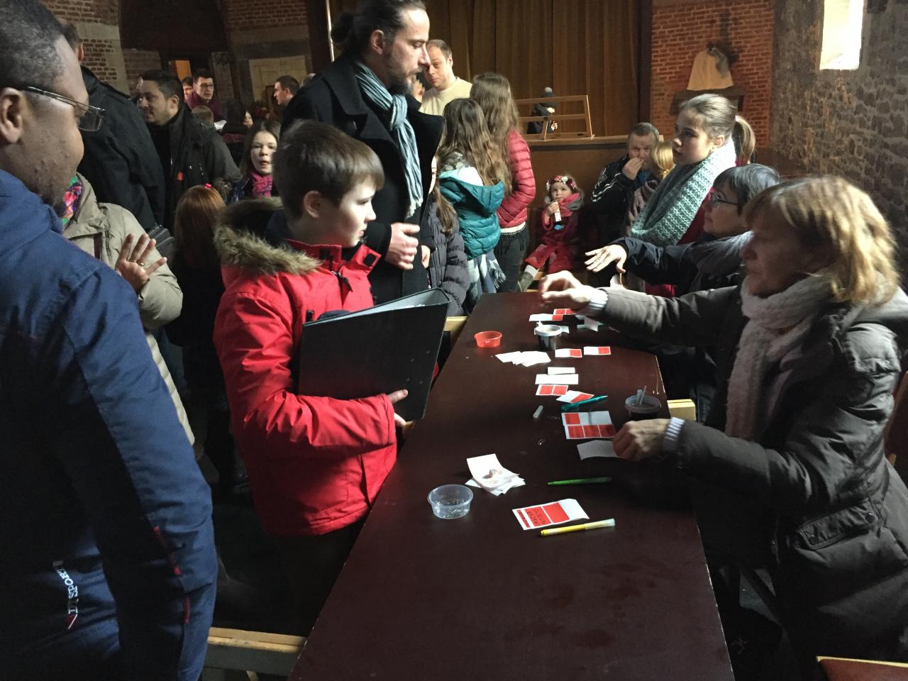 Matinée caté-TOUS du 28 février: accueil