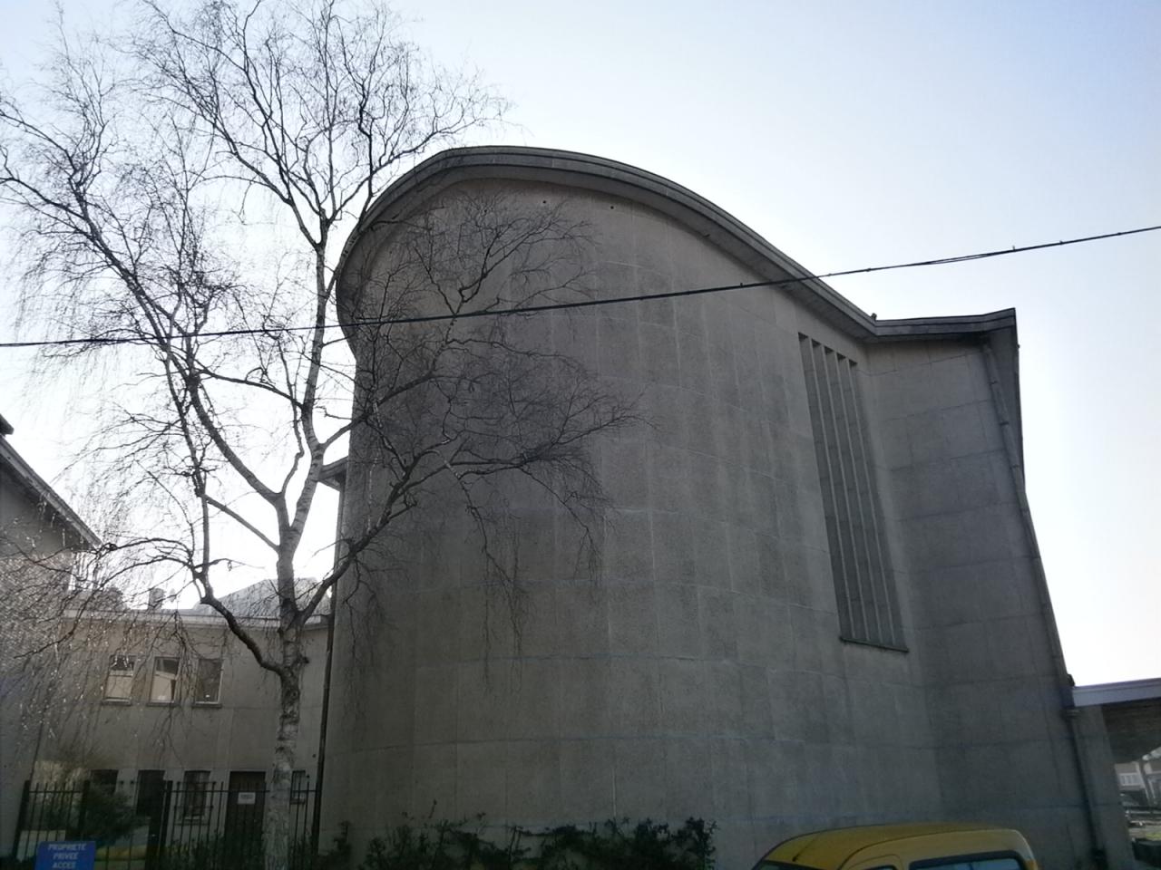 Eglise Ste-Julienne, vue extérieure du choeur