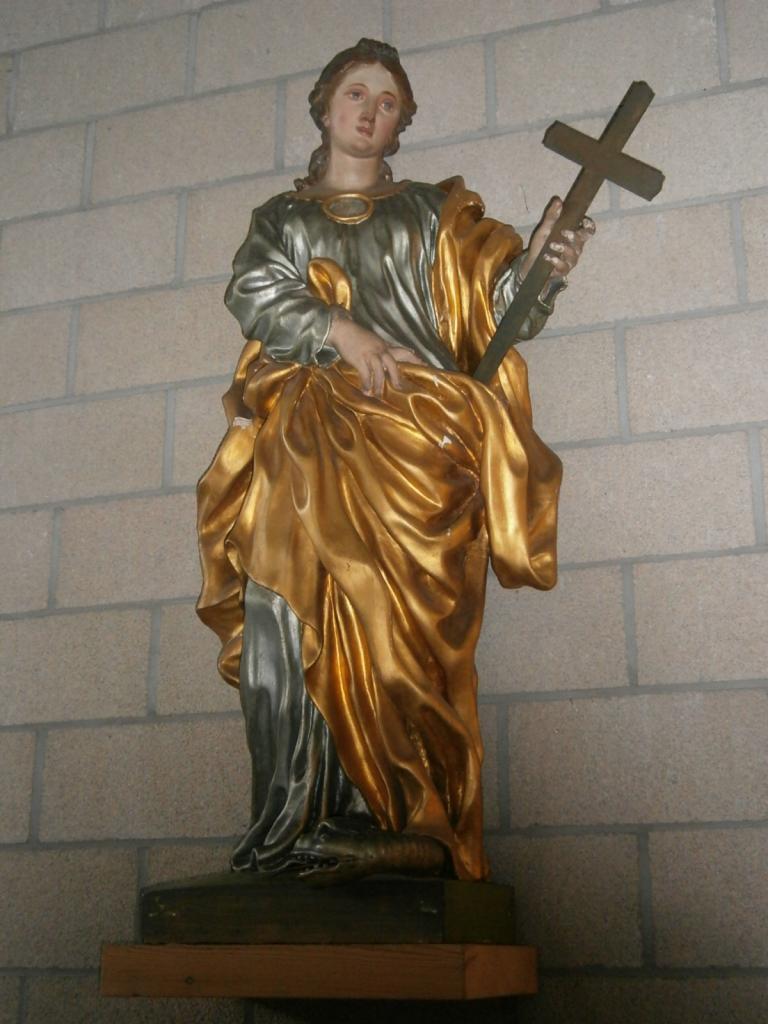 Eglise Ste-Marguerite, statue de la sainte patronne