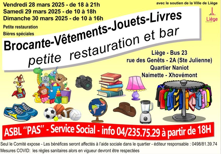 Brocante mars 2025