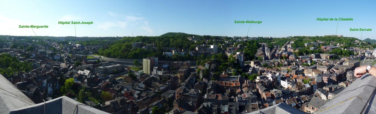 Vue Nord avec légende